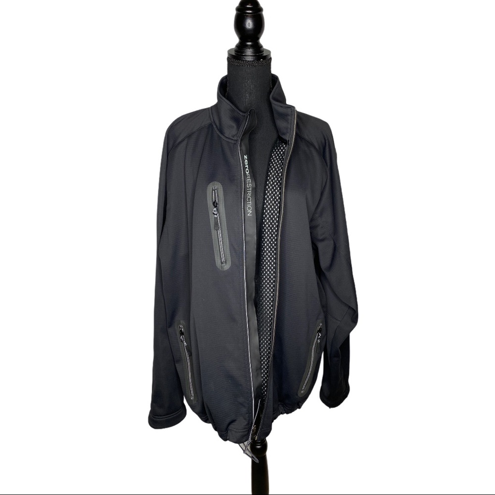 Zero Restrictions Men’s Zip-up Black Size XL - Picture 2 of 14